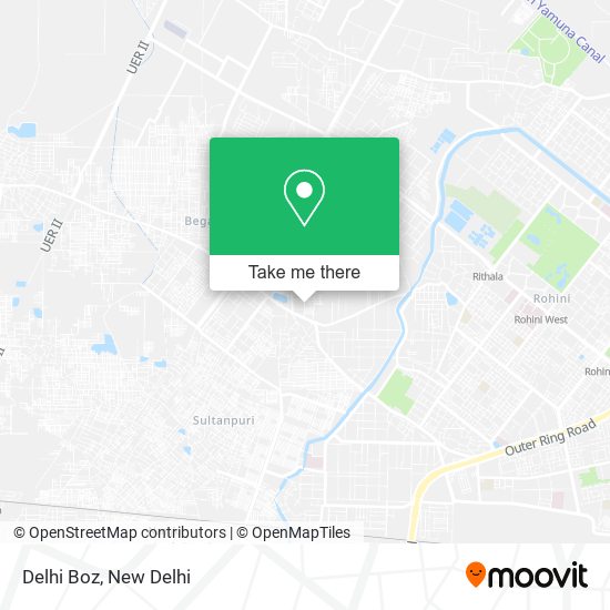 Delhi Boz map