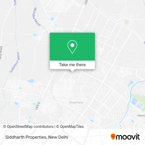 Siddharth Properties map