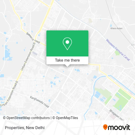 Properties map