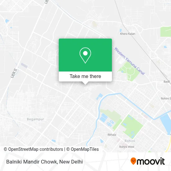 Balniki Mandir Chowk map