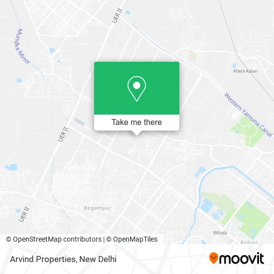 Arvind Properties map