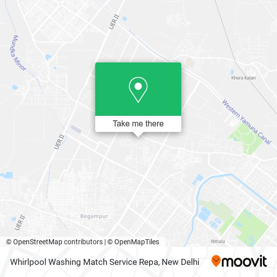 Whirlpool Washing Match Service Repa map