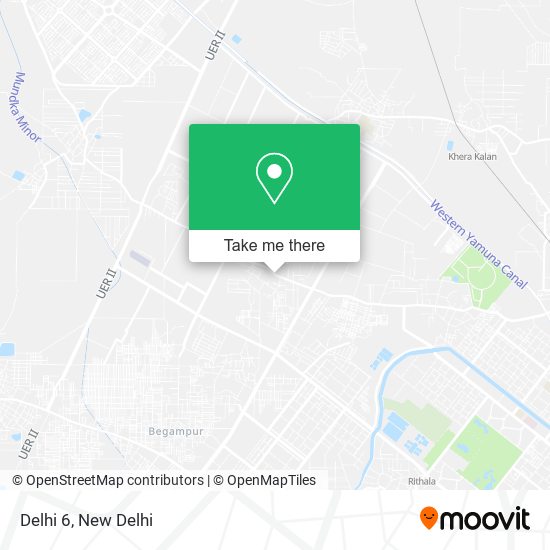 Delhi 6 map