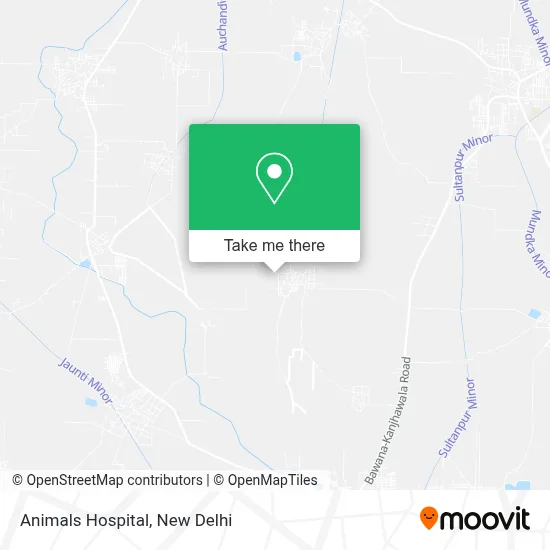 Animals Hospital map