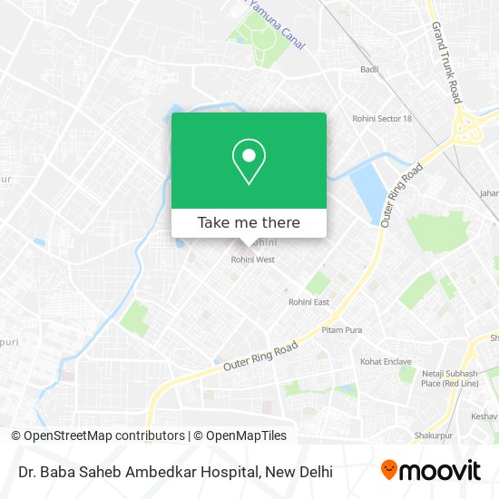 Dr. Baba Saheb Ambedkar Hospital map