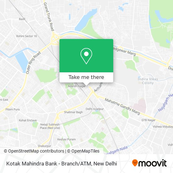 Kotak Mahindra Bank - Branch / ATM map