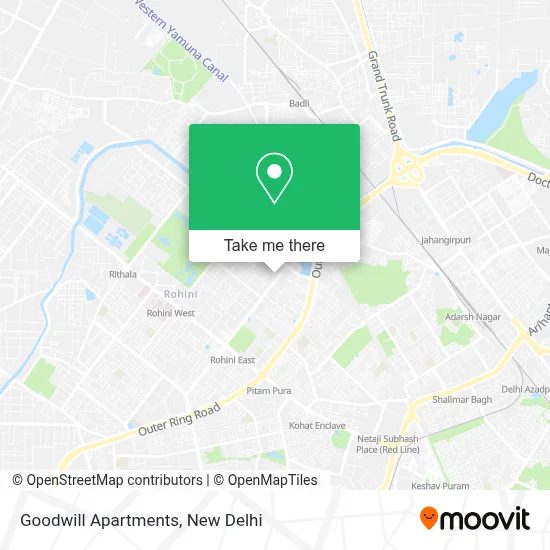 Goodwill Apartments map