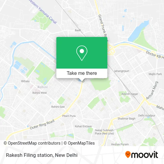 Rakesh Filing station map