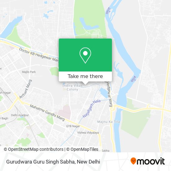 Gurudwara Guru Singh Sabha map