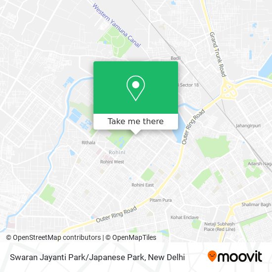 Swaran Jayanti Park / Japanese Park map