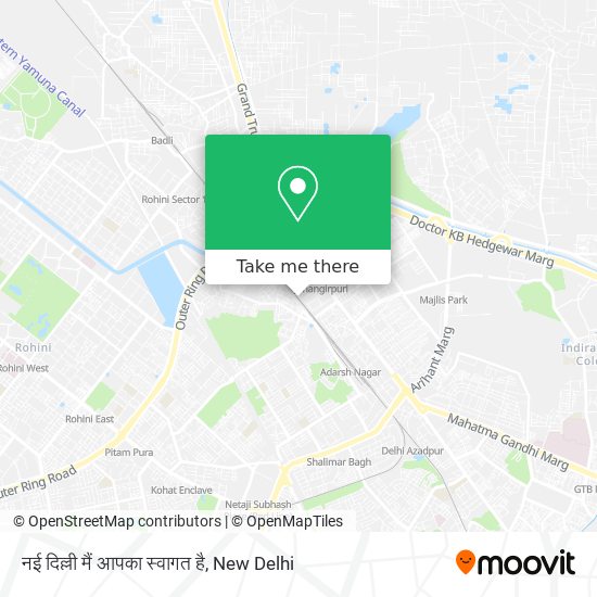नई दिल्ली मैं आपका स्वागत है map