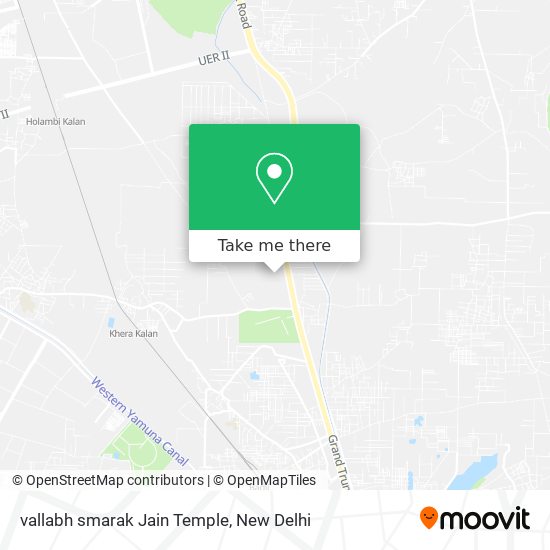vallabh smarak Jain Temple map