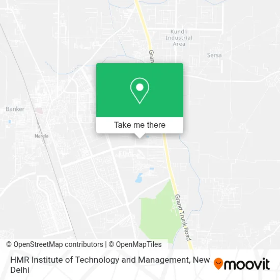 HMR Institute of Technology and Management map