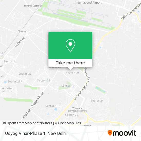 Udyog Vihar-Phase 1 map