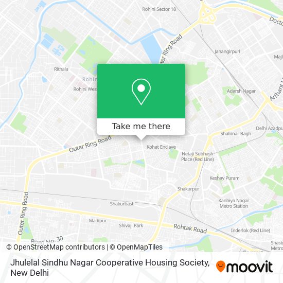 Jhulelal Sindhu Nagar Cooperative Housing Society map