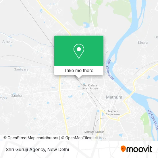 Shri Guruji Agency map