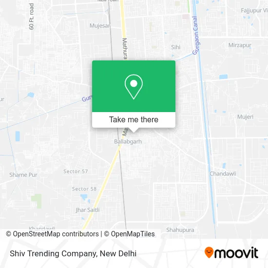 Shiv Trending Company map