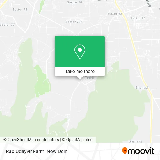 Rao Udayvir Farm map