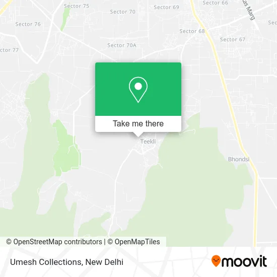 Umesh Collections map