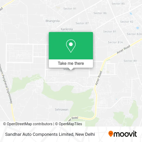 Sandhar Auto Components Limited map