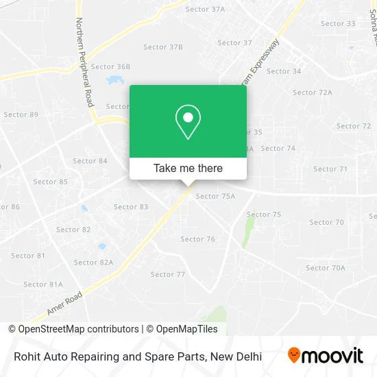 Rohit Auto Repairing and Spare Parts map