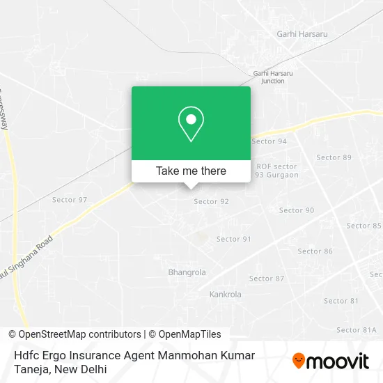 Hdfc Ergo Insurance Agent Manmohan Kumar Taneja map