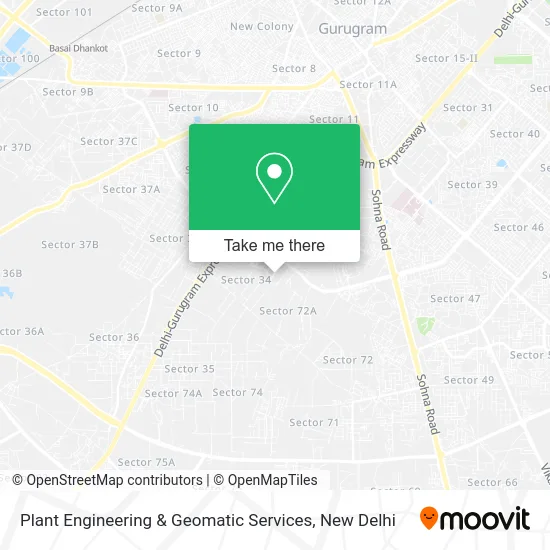 Plant Engineering & Geomatic Services map
