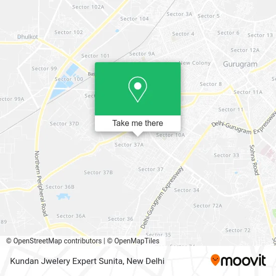Kundan Jwelery Expert Sunita map