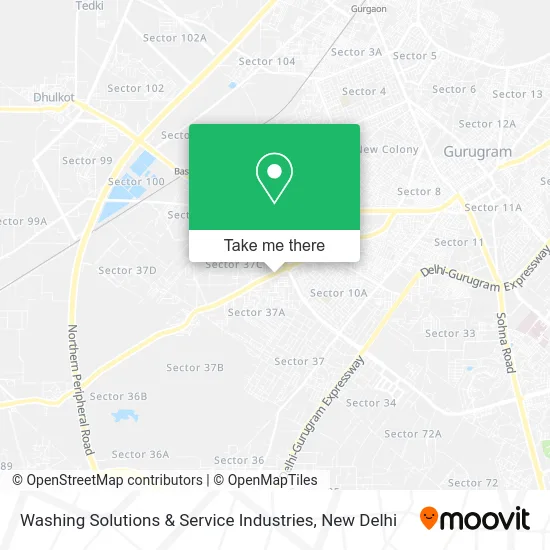 Washing Solutions & Service Industries map