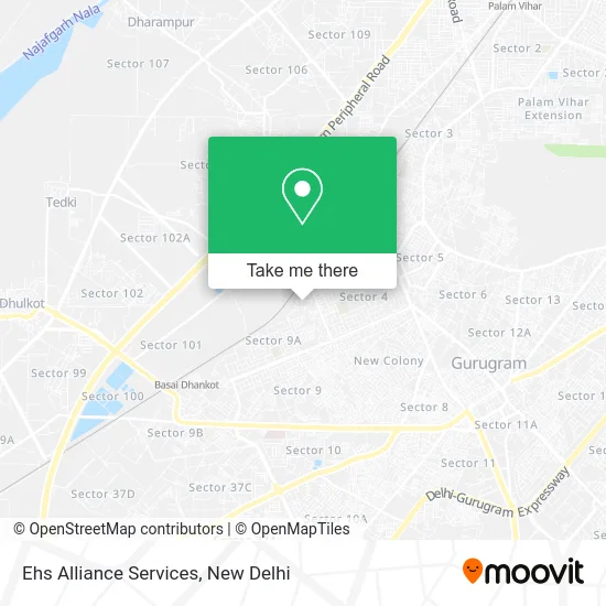 Ehs Alliance Services map