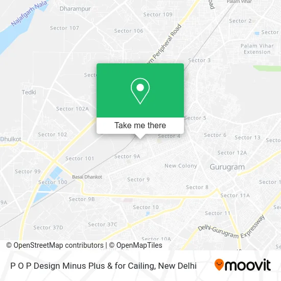P O P Design Minus Plus & for Cailing map