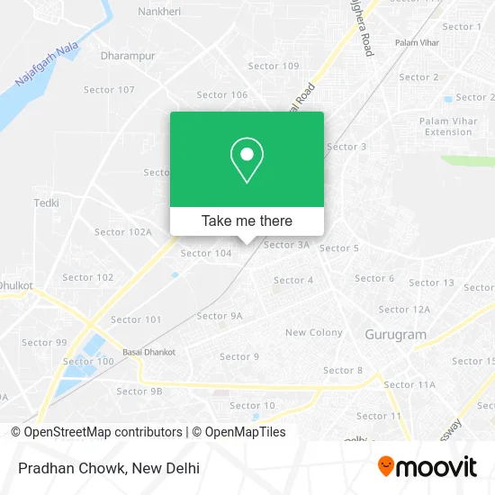 Pradhan Chowk map