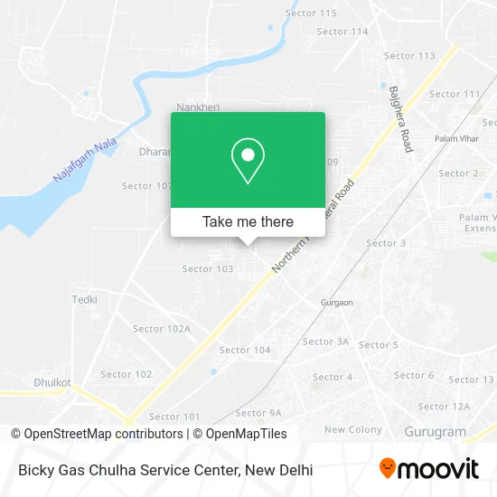 Bicky Gas Chulha Service Center map
