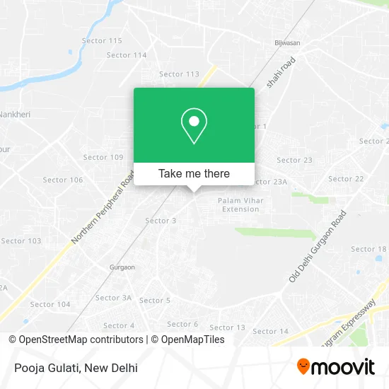 Pooja Gulati map