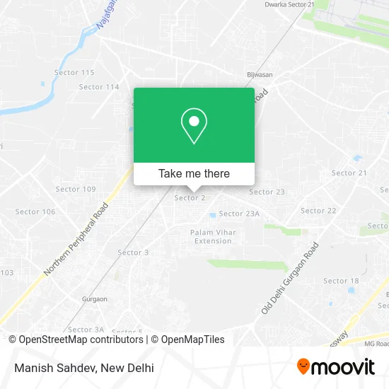 Manish Sahdev map