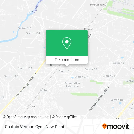 Captain Vermas Gym map