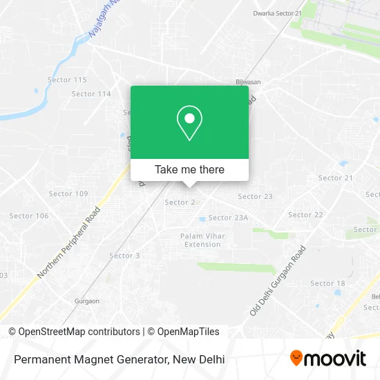 Permanent Magnet Generator map