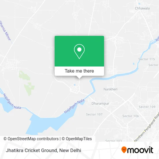 Jhatikra Cricket Ground map