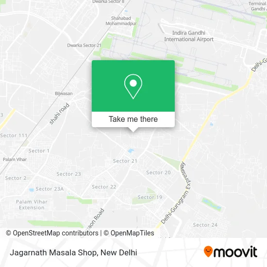 Jagarnath Masala Shop map