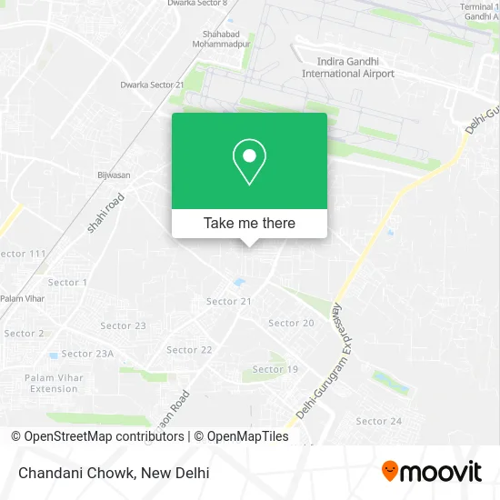 Chandani Chowk map