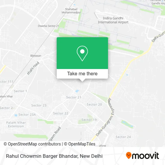 Rahul Chowmin Barger Bhandar map