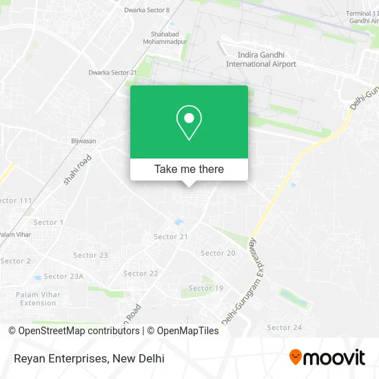 Reyan Enterprises map