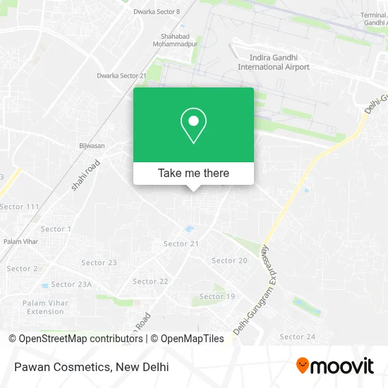 Pawan Cosmetics map