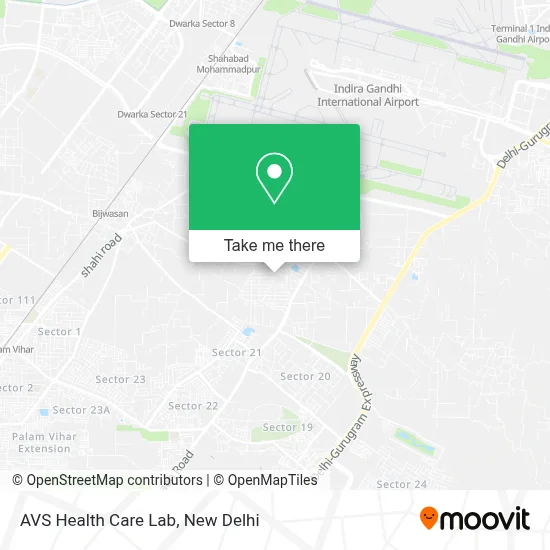 Avs Health Care Lab map