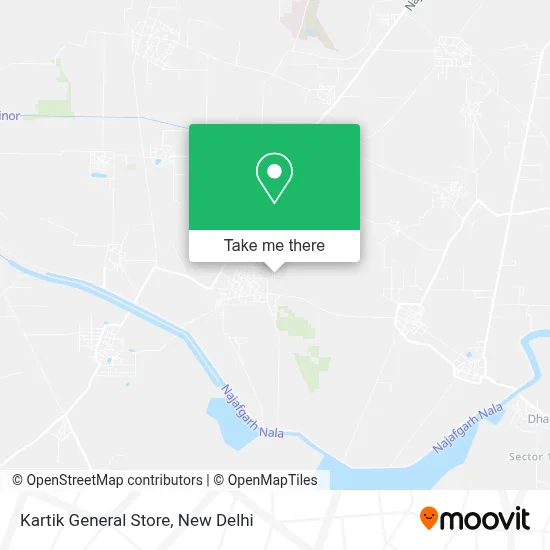 Kartik General Store map