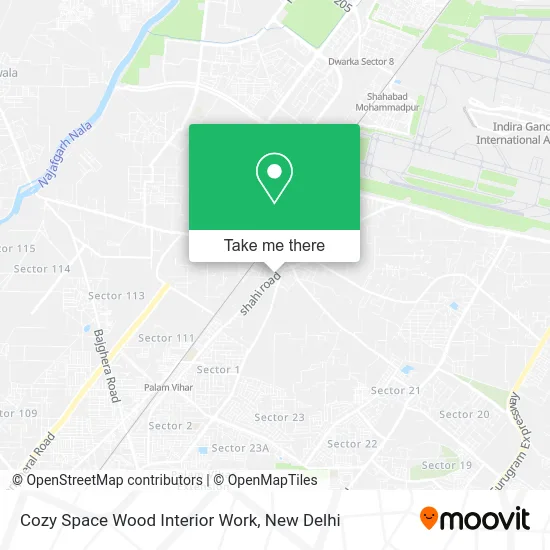Cozy Space Wood Interior Work map