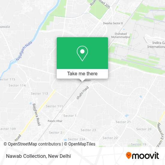 Nawab Collection map