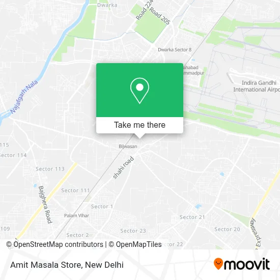 Amit Masala Store map