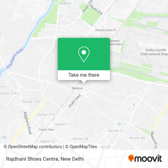 Rajdhani Shoes Centre map