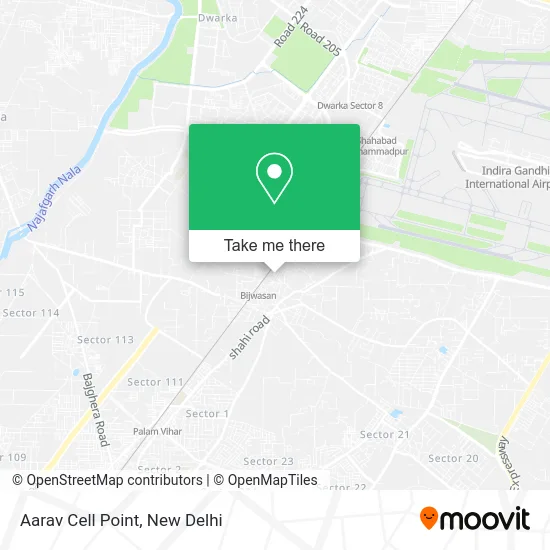 Aarav Cell Point map